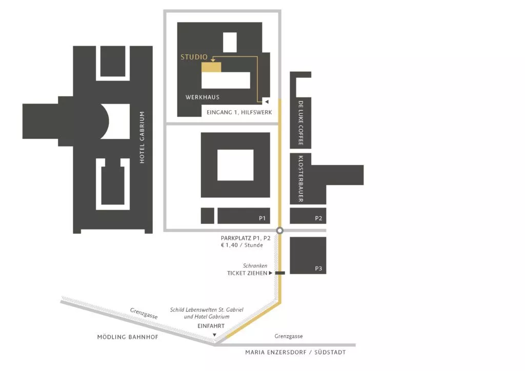 Studio Christina Krug Lageplan